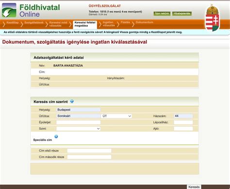 hiteles tulajdoni lap lekérése|INGATLANKERESŐ ONLINE FÖLDHIVATALI SZOLGÁLTATÁS